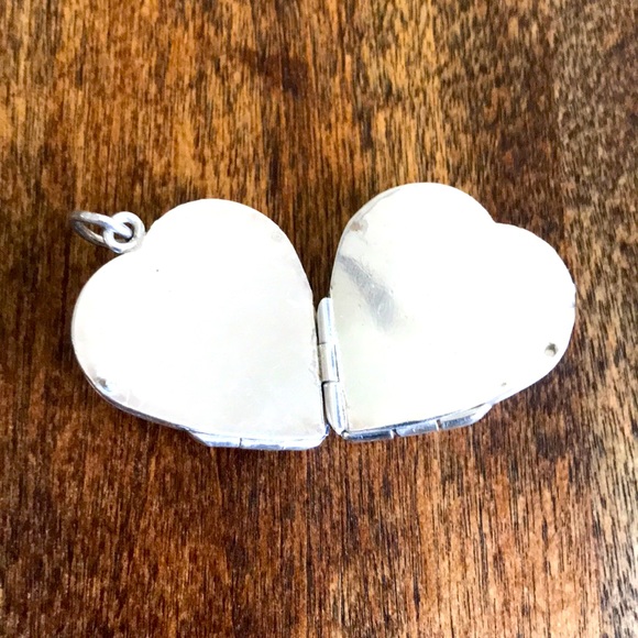 Sterling Silver Locket Pendant - Picture 2 of 5